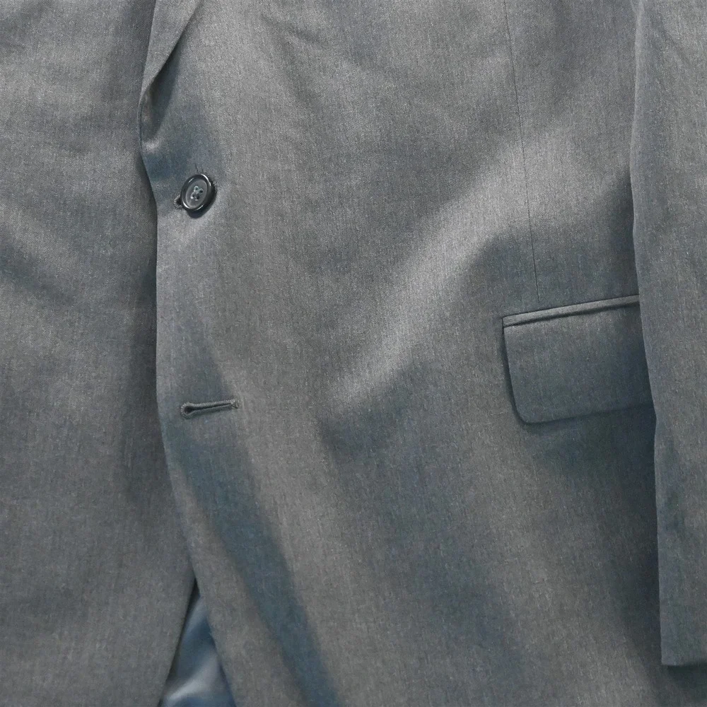 Stafford 50R Gray Travel Suit Seperates Mens Blazer‎ Suit Jacket Sport Coat
